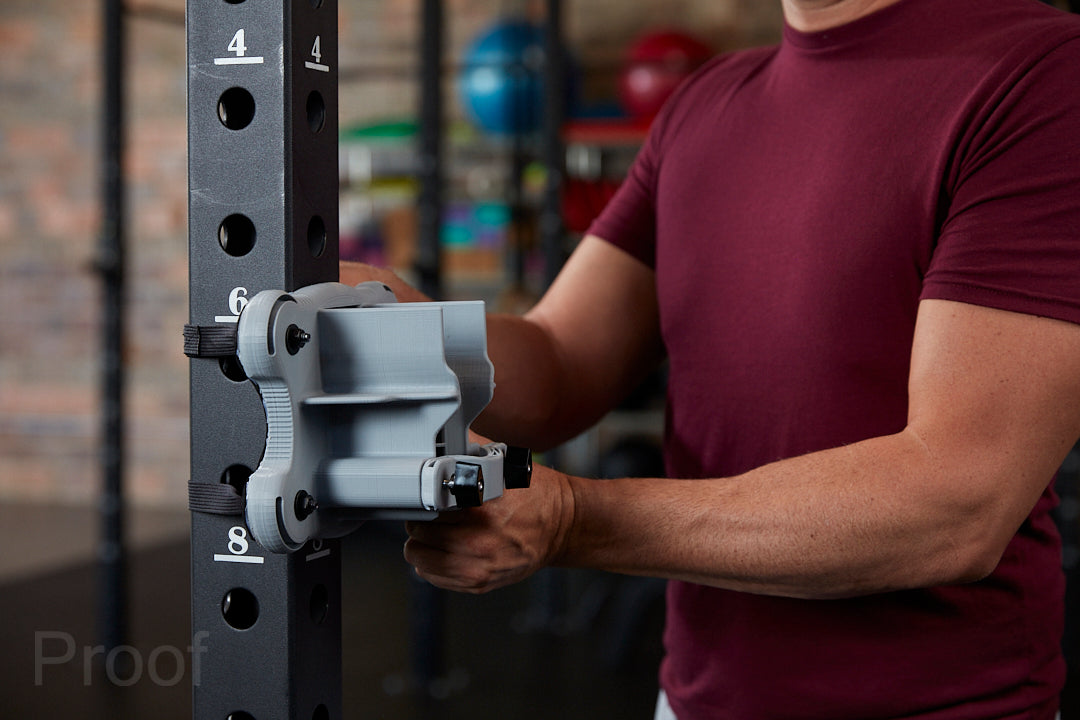 How to mount a massage gun.